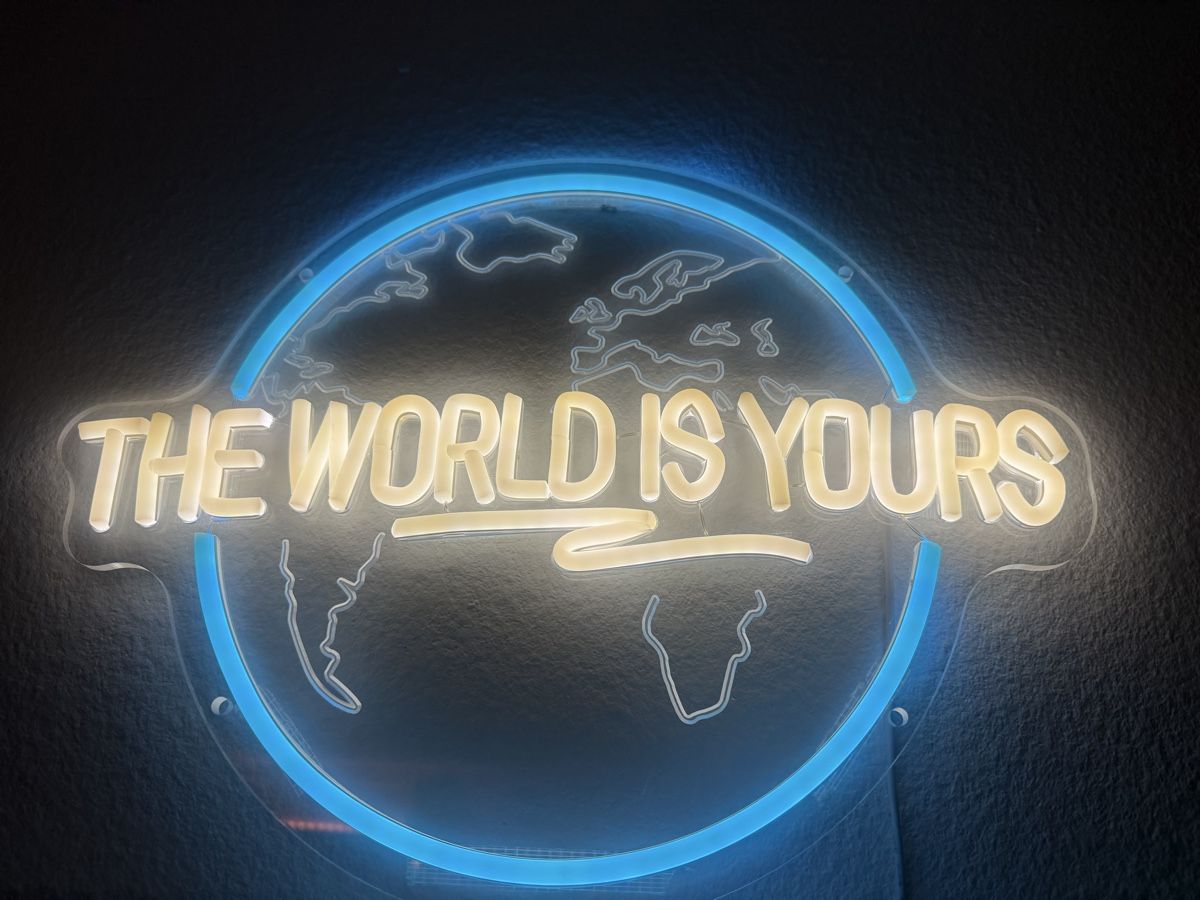 Tutte le decorazioni: Neon Light The World Is Yours dimmbar – Nuovo (secondo la descrizione) da Baar venduto da dej_pbs7