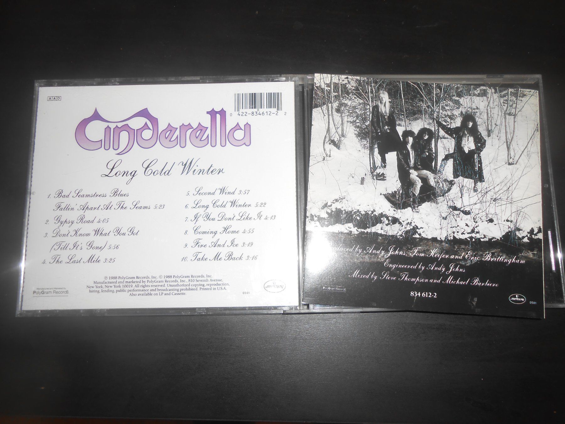 CD: Cinderella – Long Cold Winter / 1988 – Usato da Aarberg venduto da witchhunter01 1