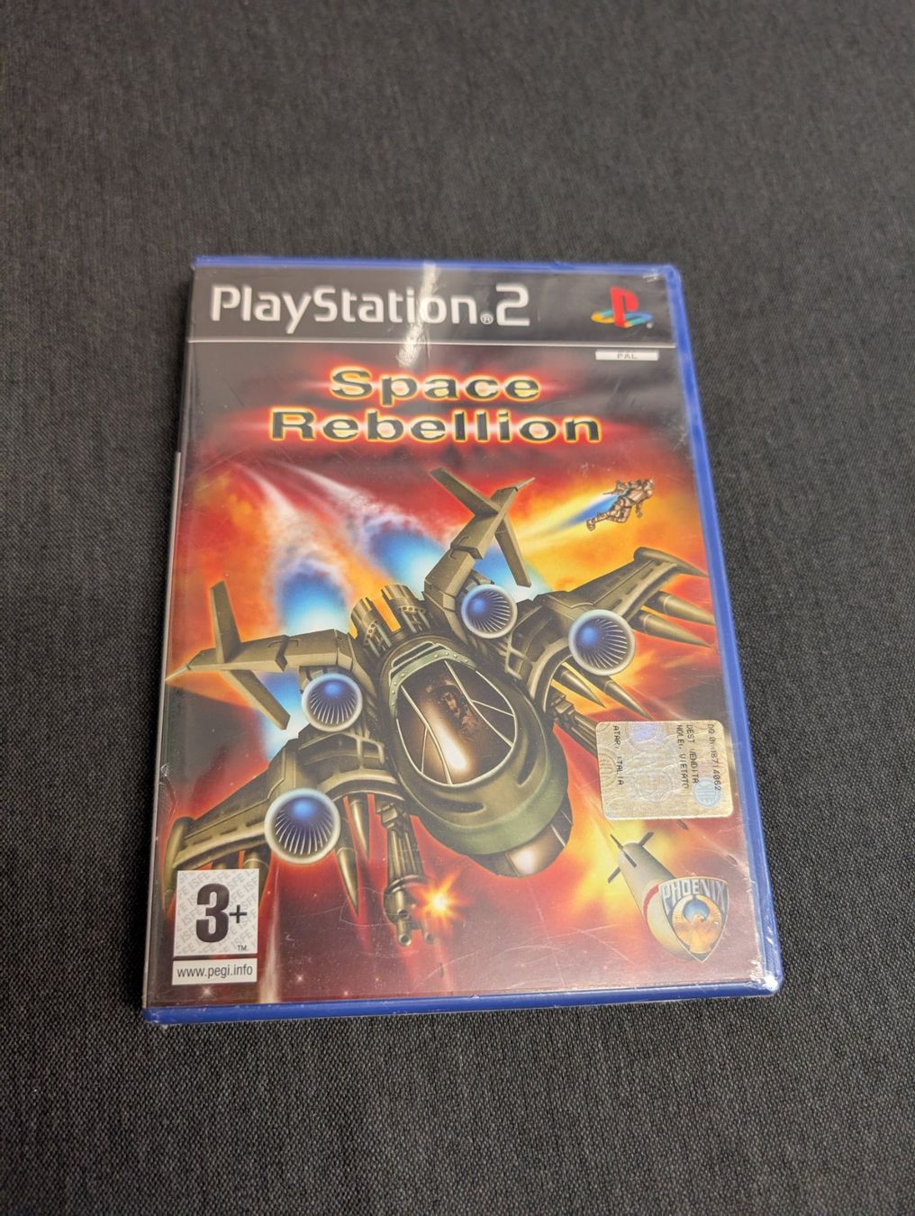 Giochi: Space rebellion Sony playstation 2 SEALED – Nuovo e nell'imballaggio originale da Giubiasco venduto da Ticinerd