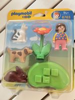 Playmobil 1.2.3 – Tier- und Pflanzen-Set (6763) – Neu
