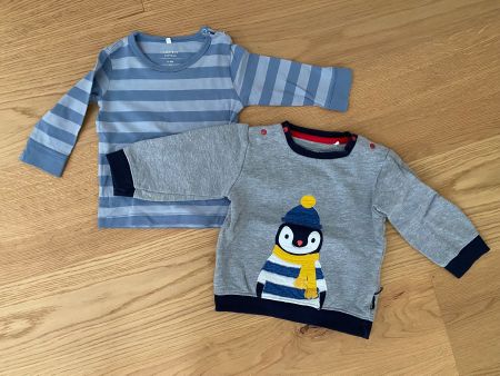 Pullover Set: Name It (74, neu!) und Staccato (80)