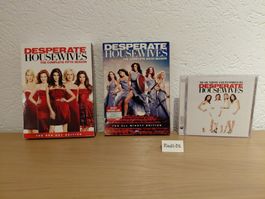 DVD USA NTSC Desperate Housewives Season 5 + 6 + CD OST