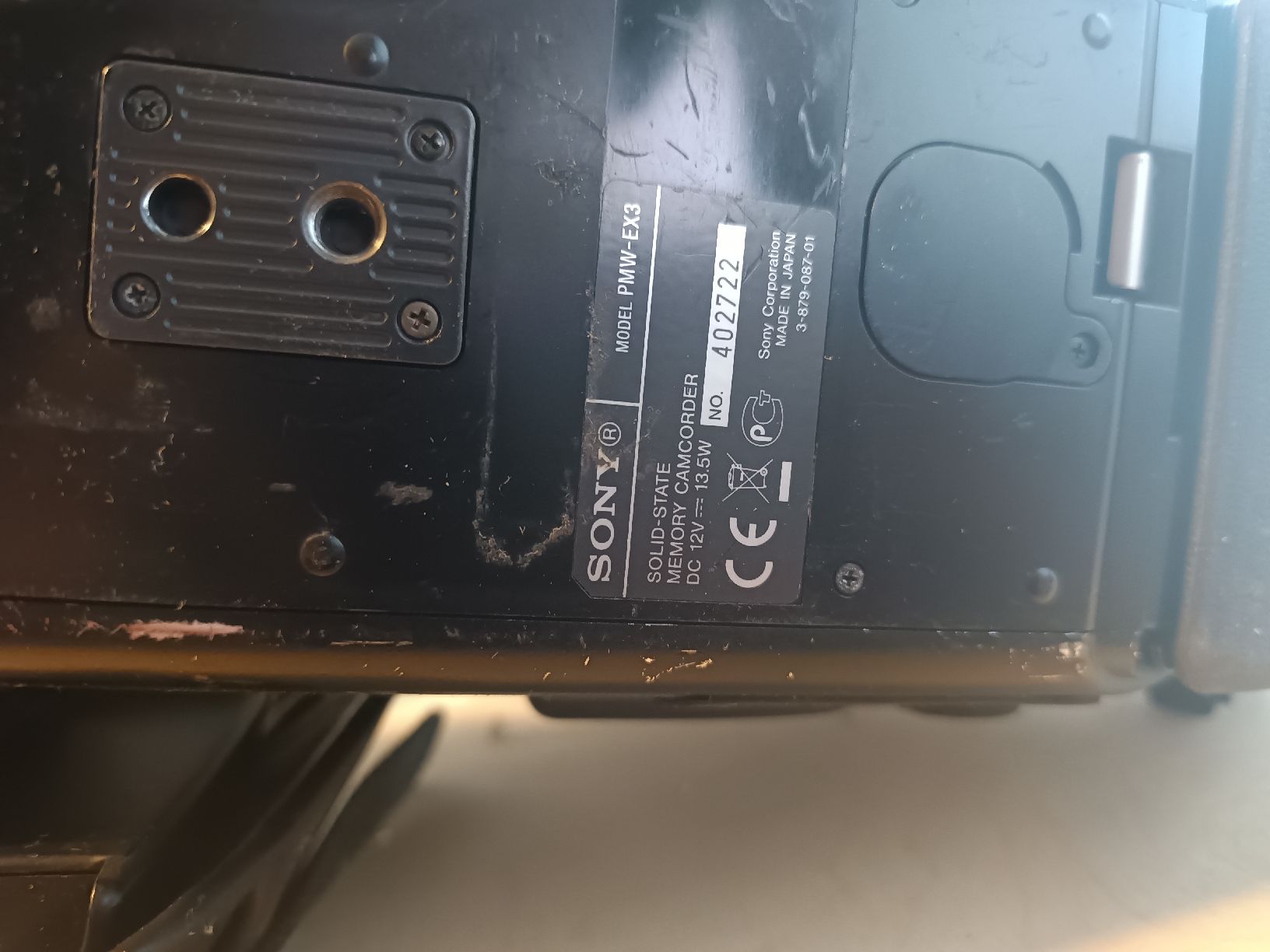 Sony Videocamere: sony PMW-EX3 – Usato da Glattbrugg venduto da Lars_01 3
