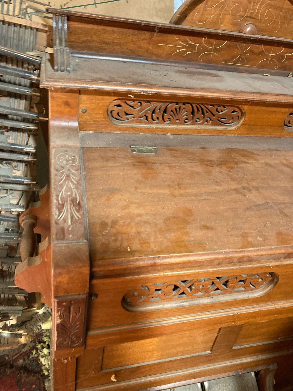 Musikinstrumente: Harmonium ancien Orgue antik Organ – Gebraucht aus St-Cierges von LeRegain 2