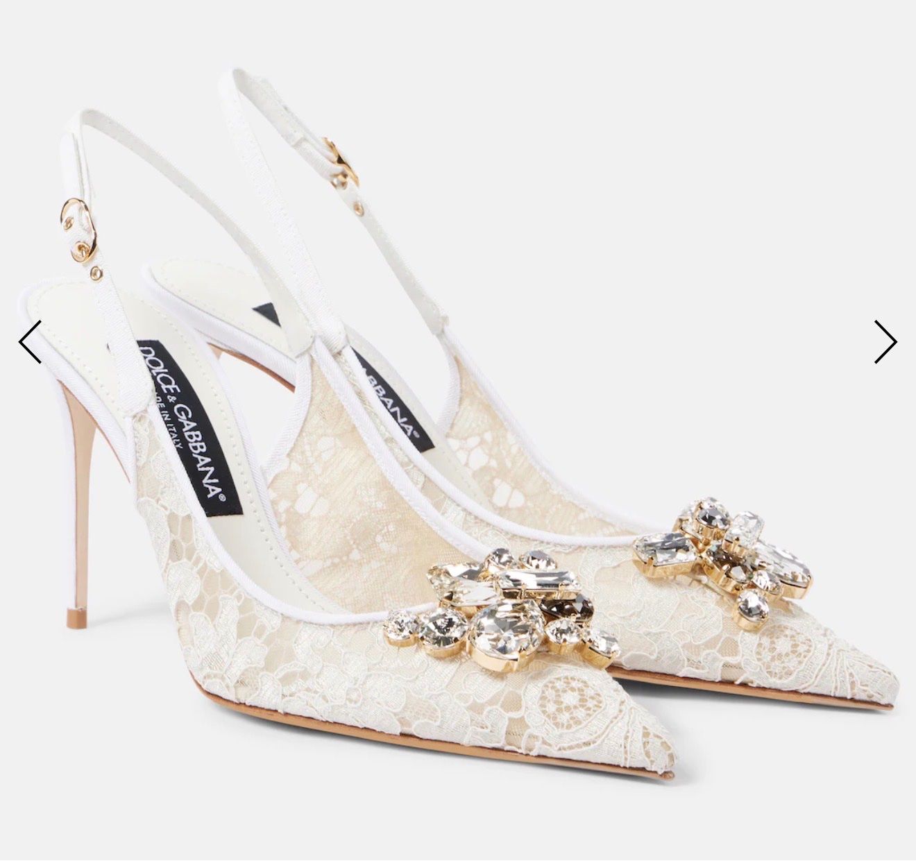 Dolce & Gabbana Scarpe da donna: DOLCE&GABBANA Slingback-Pumps, Gr 40 – Usato da Uitikon Waldegg venduto da n_un