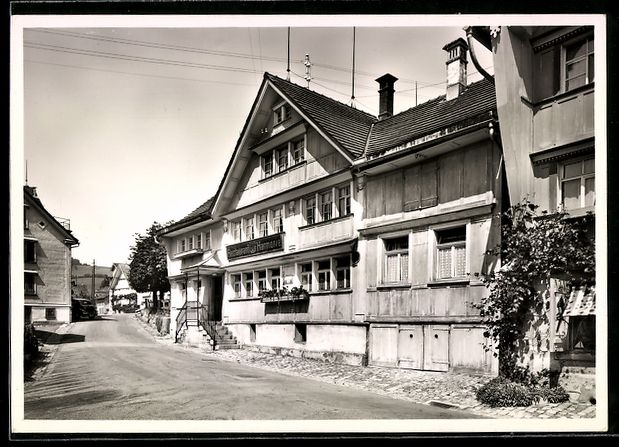 Ansichtskarten: Waldstatt /App., Restaurant Harmonie, Be – Gebraucht aus Berlin von bartko-reher