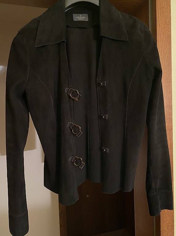 Trussardi Giacche: Giacca pelle scamosciata Trussardi – Usato da Biasca venduto da tor_ng89