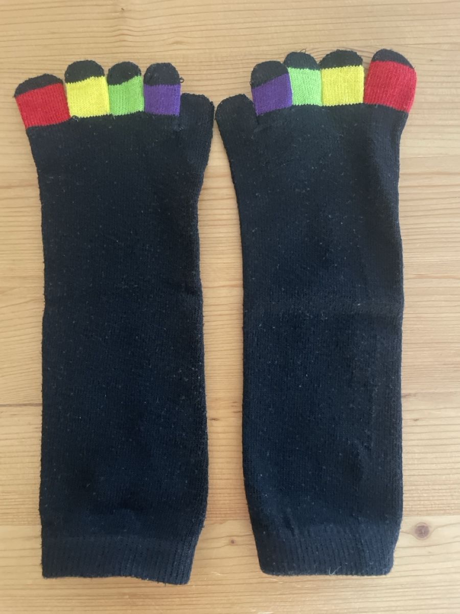Calze: Bunte Zehensocken, Grösse 37-40 – Nuovo (secondo la descrizione) da Spreitenbach venduto da Gloxinia 2