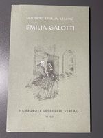 Gotthold Ephraim Lessing Emilia Galotti