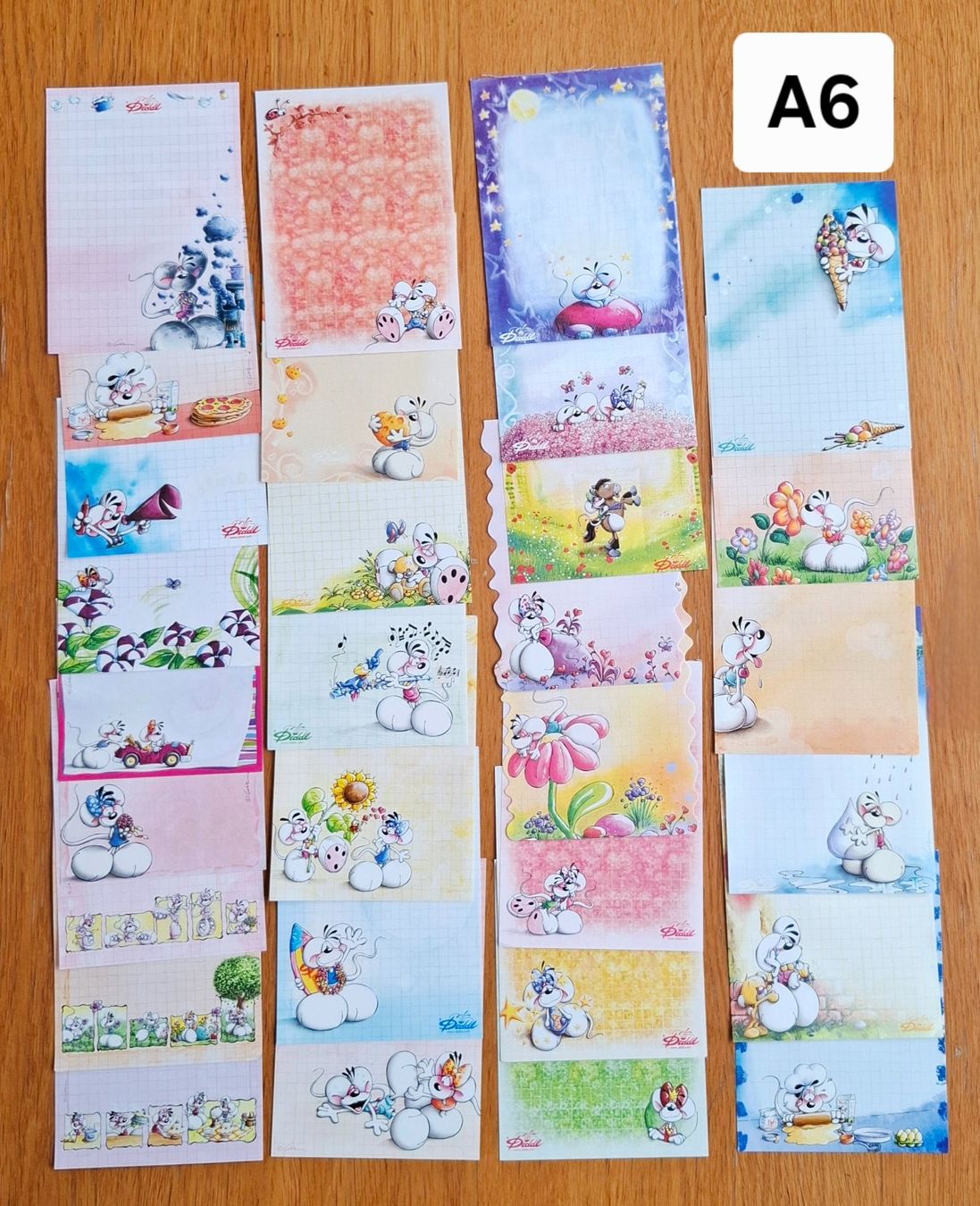Carta: Diddlblätter Paket 100 Stk. Blockfrisch – Nuovo (secondo la descrizione) da Wangs venduto da Soda_95 3