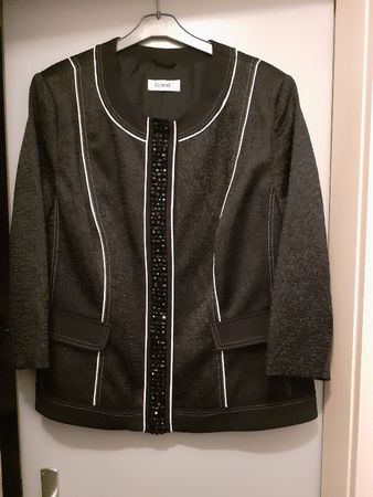 Damen Blazer Delmod schwarz Grösse 50