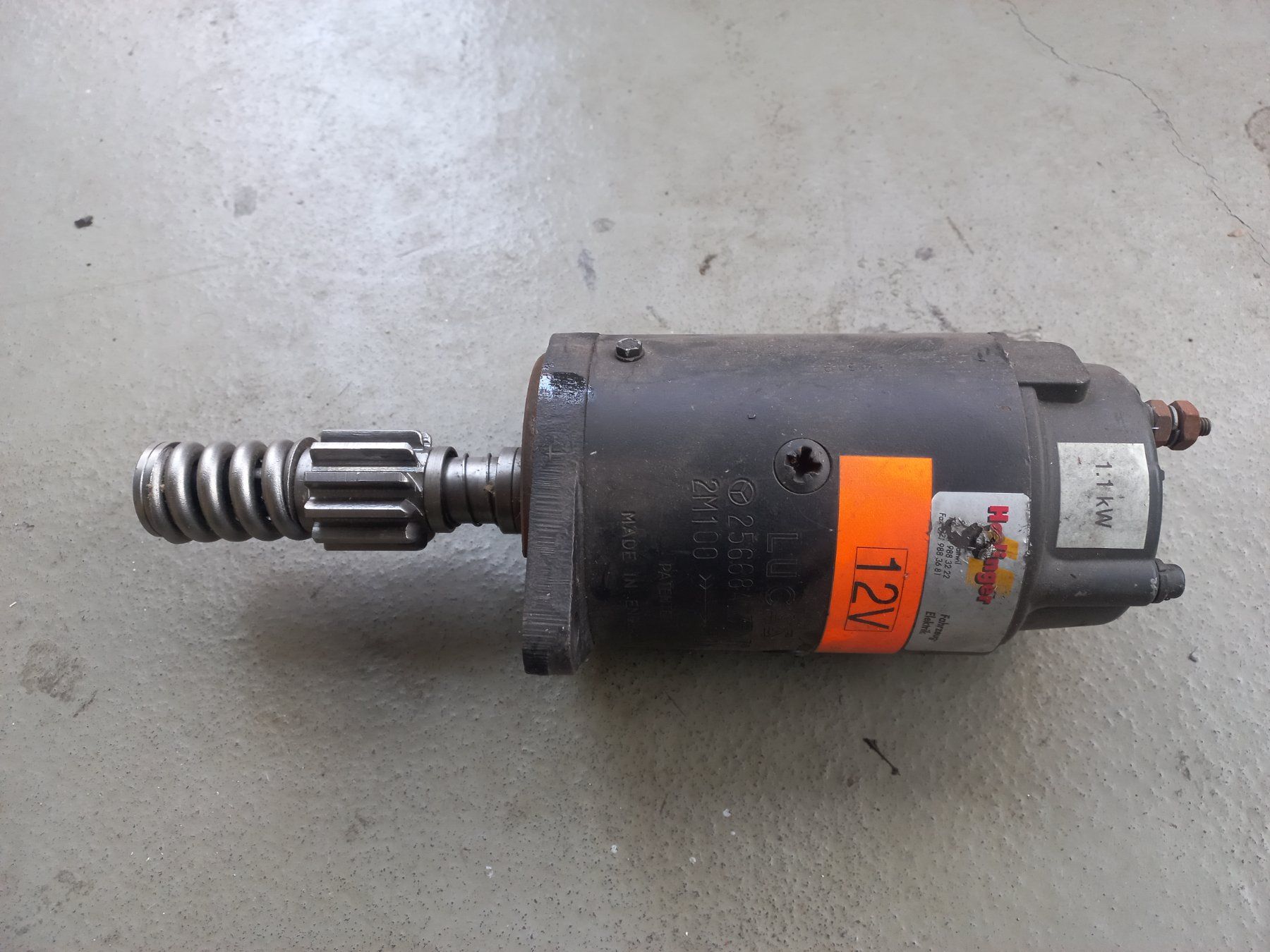 Tutti pezzi di ricambio auto: Englischer Oldtimer Anlasser 12 Volt Daimler Morris Rover .. – Nuovo (secondo la descrizione) da Dulliken venduto da Dullikenlerchclassic