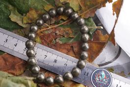 Pyrit Silber   Kugel Armband  Edel   Ab 1.-