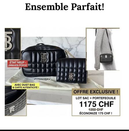 Sac et porte-monnaie BURBERRY
