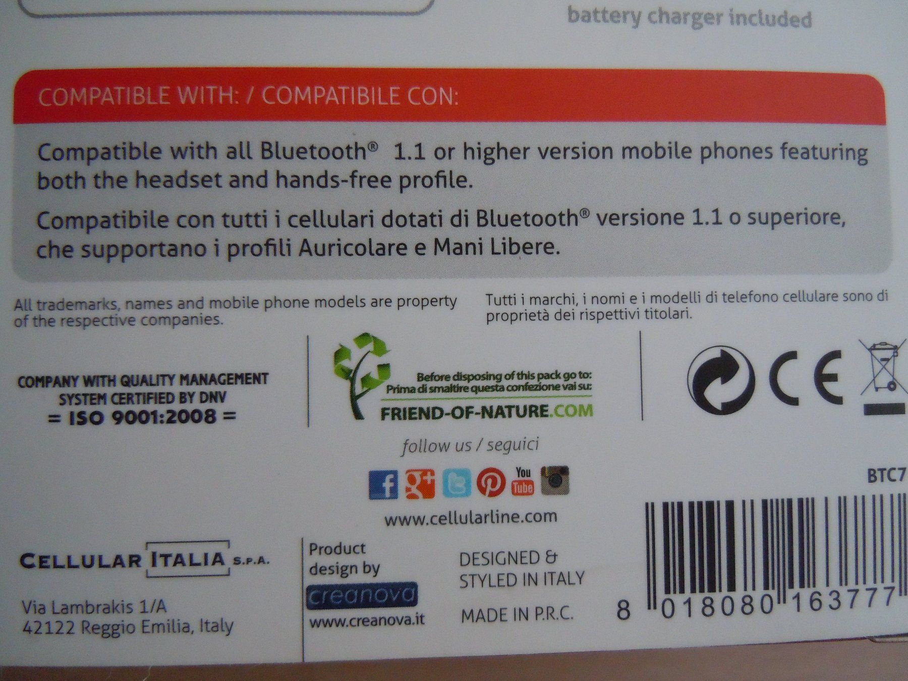 Kopfhörer: Headset Cellularline Essential – Neu und originalverpackt aus Luzern von Baumli1 4