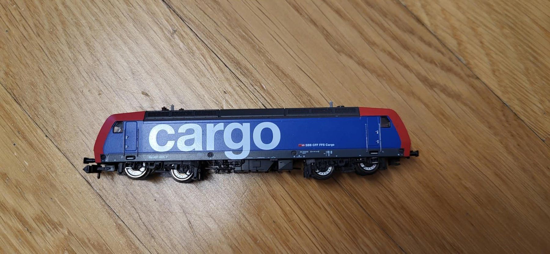Fleischmann Modellini di ferrovie: Re 481 Cargo – Usato da Colombier NE venduto da Couscous12 1