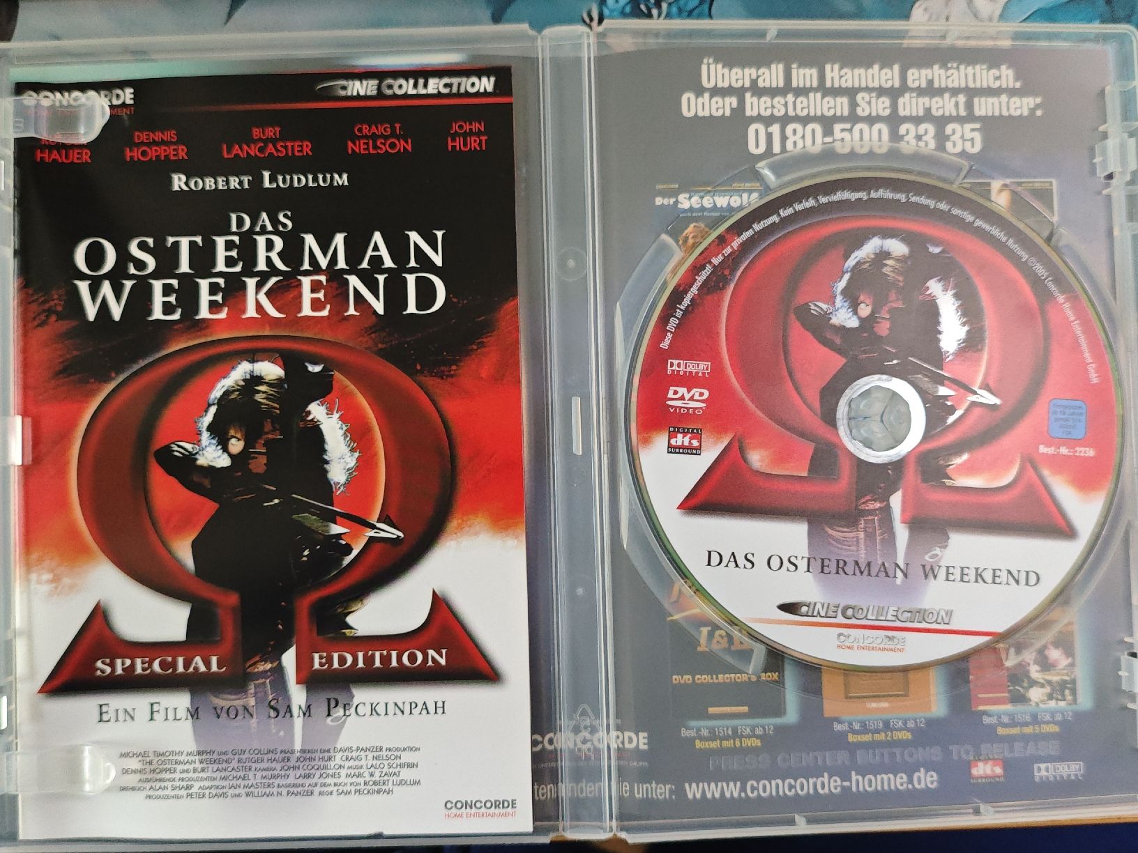 Tous les DVDs: Das Osterman Weekend  – D'occasion à Laufenburg par grossrto 2