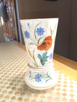Jugendstil Opalinglas Blumenvase Handbemalt um 1900j Top