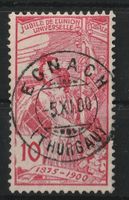 78B UPU 1900  schöner Vollstempel EGNACH -5.XI.00 (THURGAU)