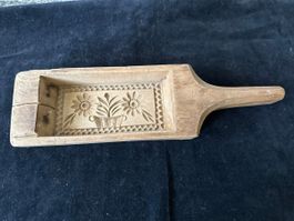 altes Butter - Model aus Holz