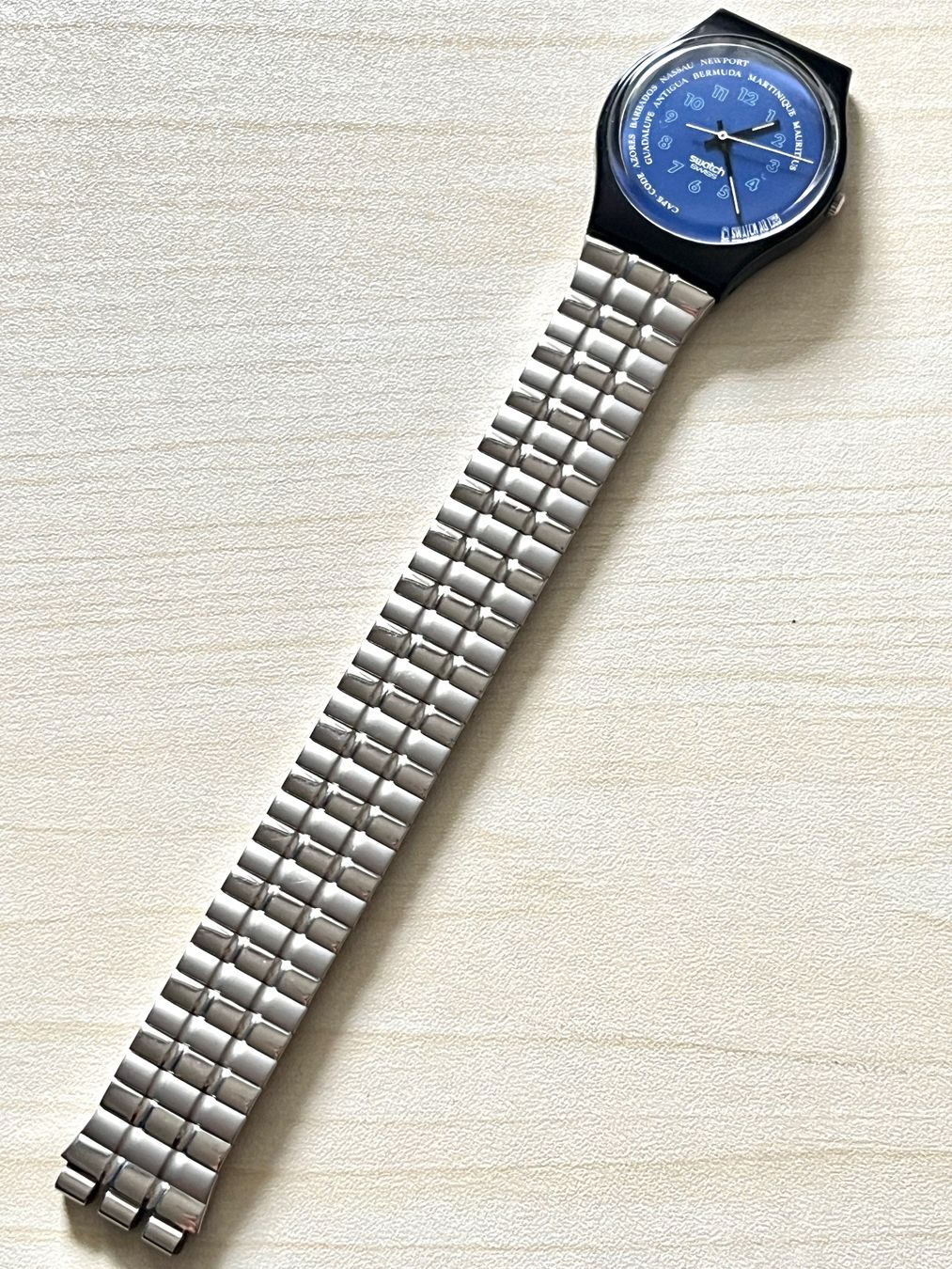 Swatch Orologi: Swatch Uhr - ideales Sommer-Accessoire! – Usato da Grenchen venduto da chththl 7
