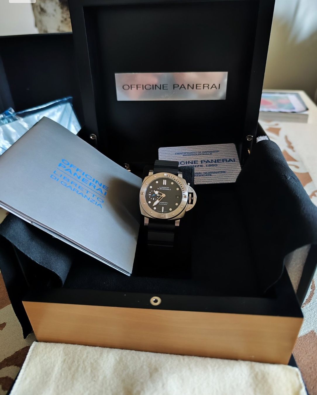 Panerai Orologi: Panerai Luminor Submersible pam00682 – Usato da Lugano venduto da Franci1718 3