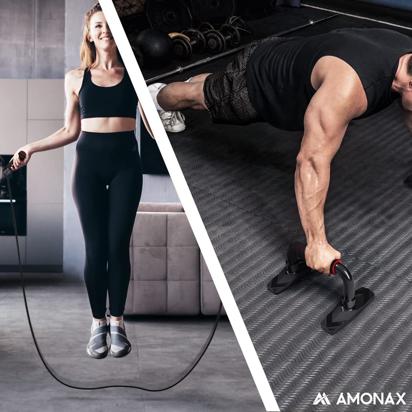 Hometrainer: Bauchroller Bauchtrainer AB Wheel Set Kniematte Springseil – Nuovo e nell'imballaggio originale da Dörflingen venduto da Nixhub 5