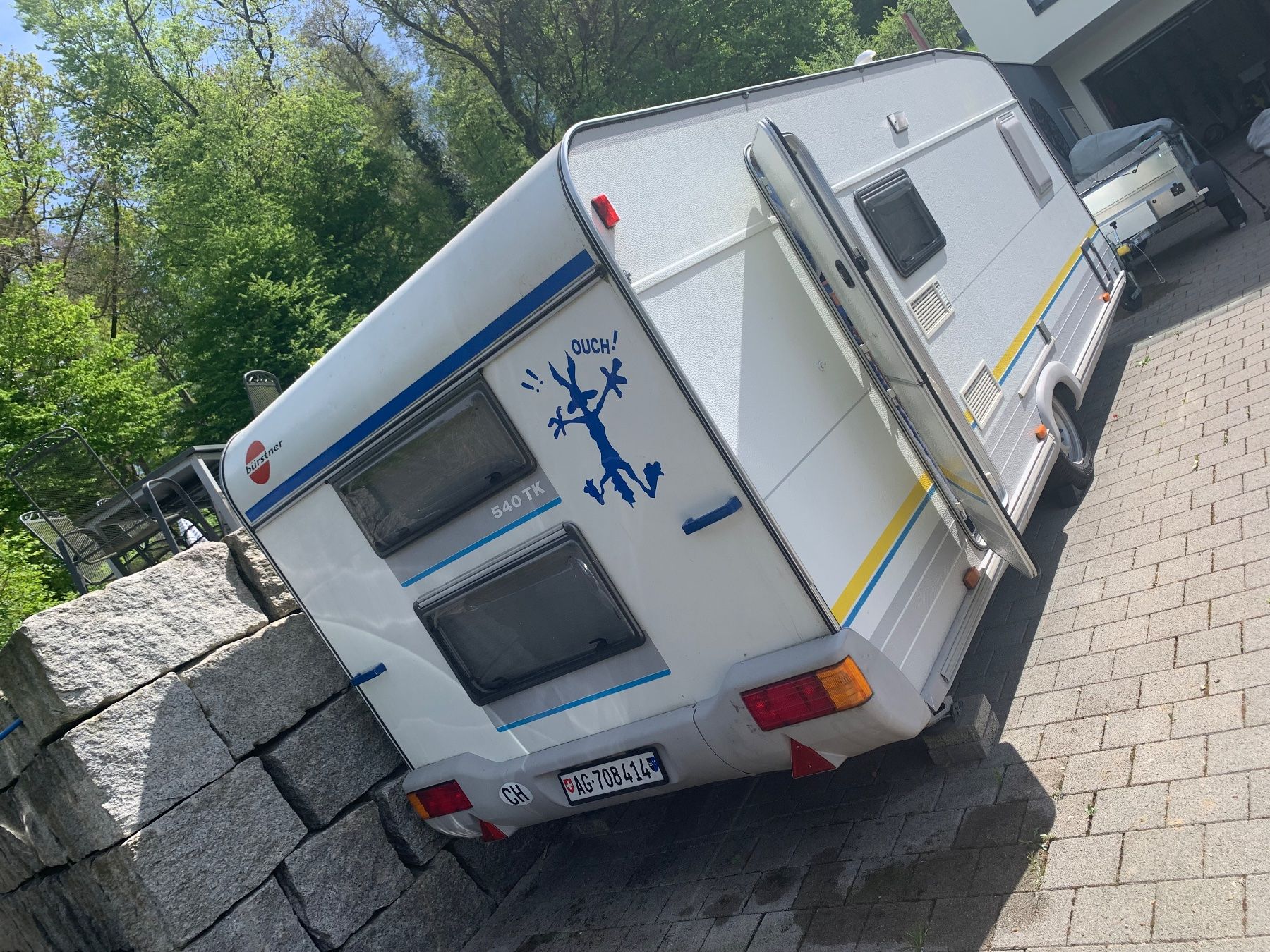 Anhänger: Bürstner 540 TK gepflegter Wohnwagen mit Mover – Gebraucht aus Stein AG von kiski230607 9