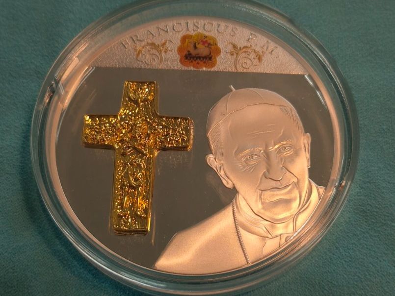 Medaglie: Papst Franziskus Medaille – Nuovo (secondo la descrizione) da Eschenbach SG venduto da twin02