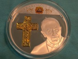 Papst Franziskus Medaille