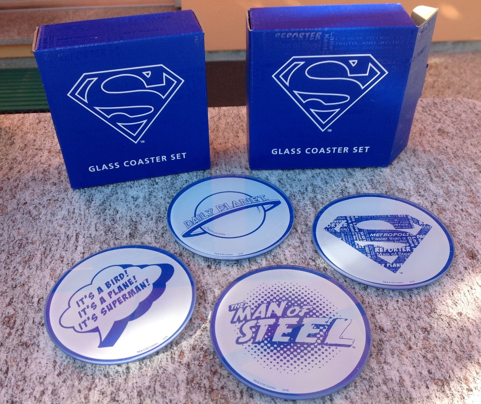 Untersetzer: Sottobicchieri Superman Daily Planet Set Nuovo – Neu und originalverpackt aus Riva San Vitale von ramarro57 1