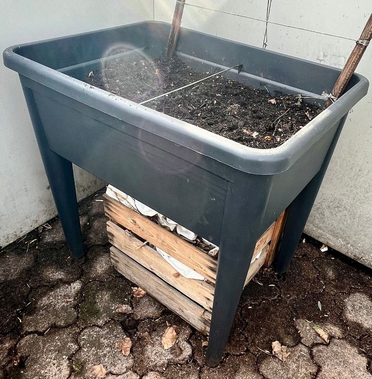 Hochbeet XXL, Schwarz / Raised Garden Bed XXL, Black Kaufen auf Ricardo