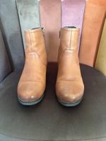 Stiefeletten Leder braun Absatz Grösse 41 gebraucht