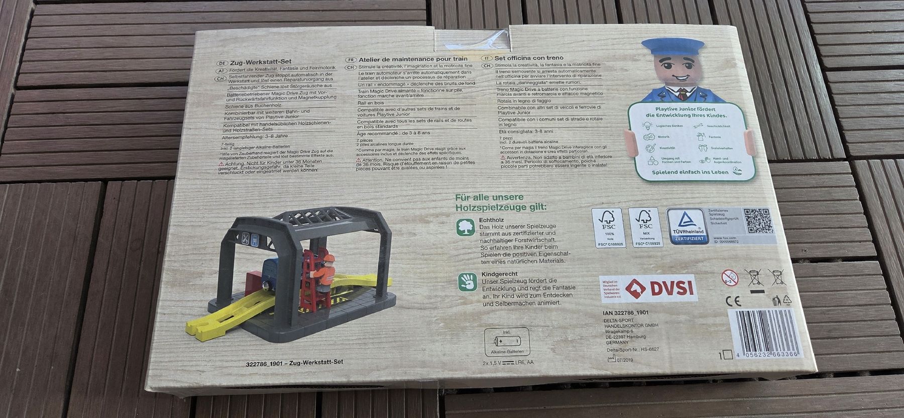 Spielzeuge: Playtive Zug Werkstatt Set – Neu und originalverpackt aus Othmarsingen von Paedi576 1