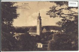 Flawil - Dorfansicht mit Kirche