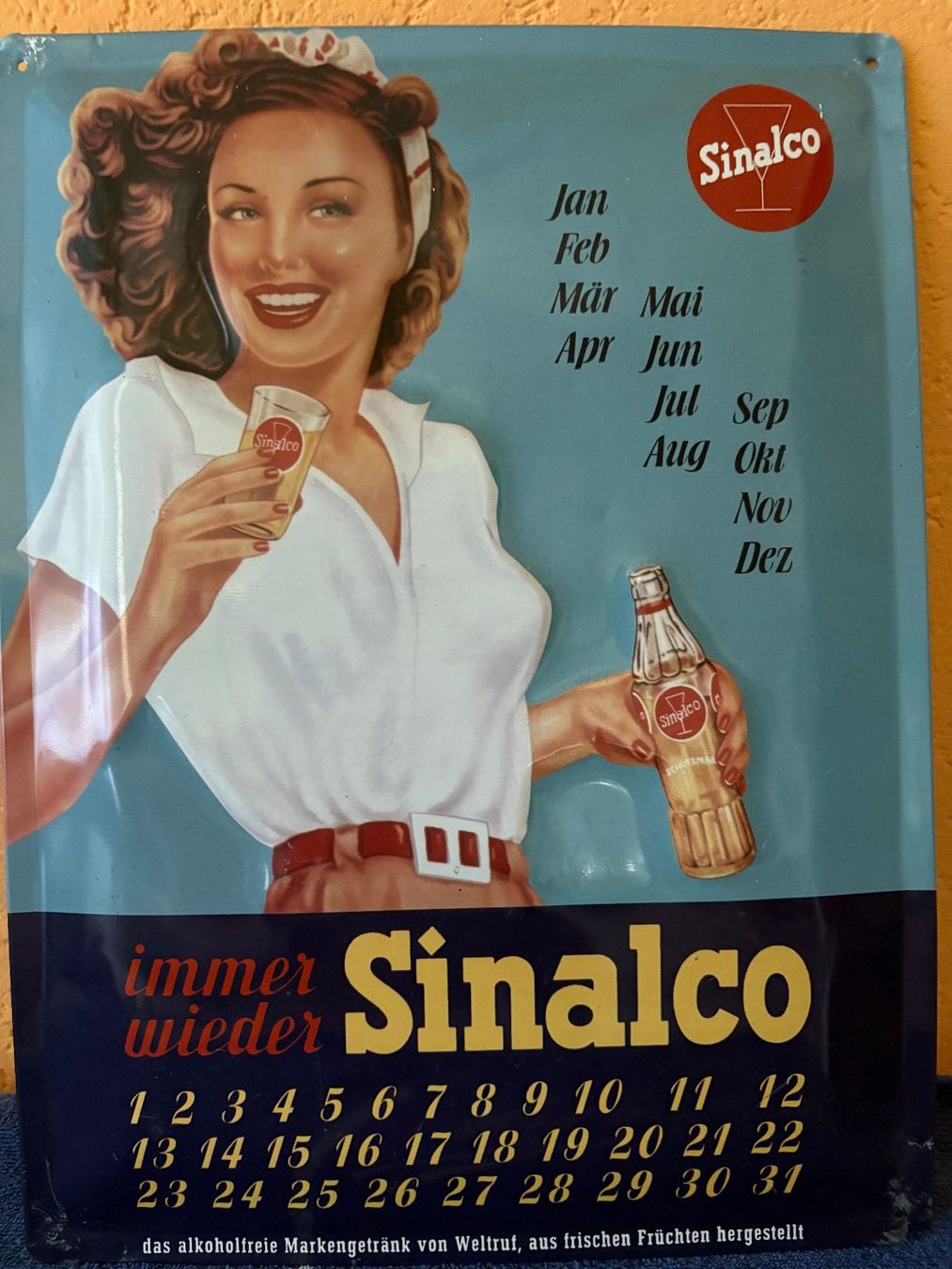 Sinalco Insegne: Sinalco Blechschild – Usato da Plasselb venduto da lululuca 1