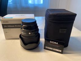 Sigma Weitwinkel Objektiv 24-105mm für Canon