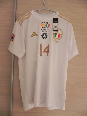 Trikot Italien Maglia Nations League HF 2023 - Chiesa N°14