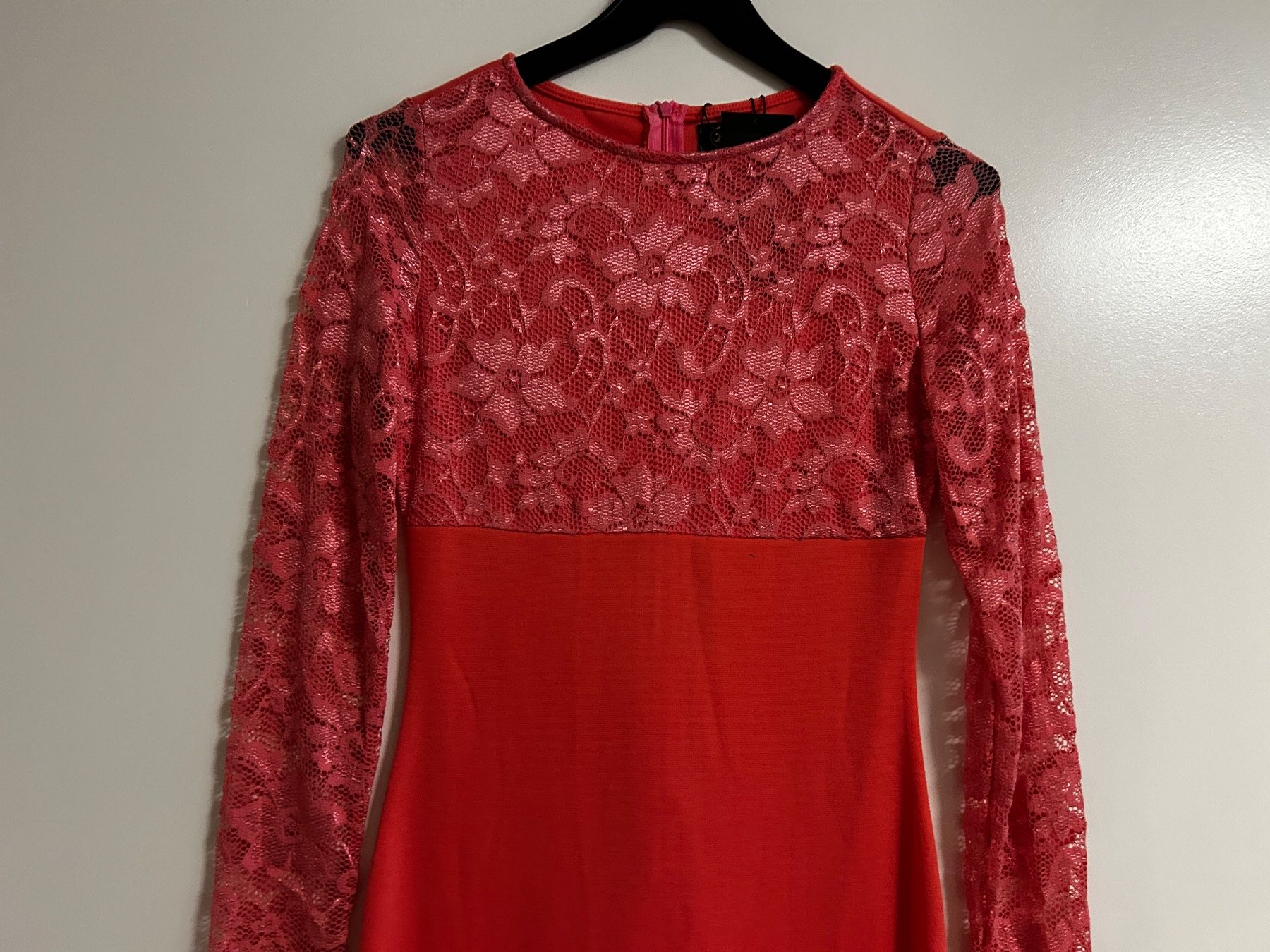 Kleider: Spitzenkleid Kleid Lachsfarbene Elegant Gr M NEU – Neu und originalverpackt aus Regensdorf von Spyke55 1