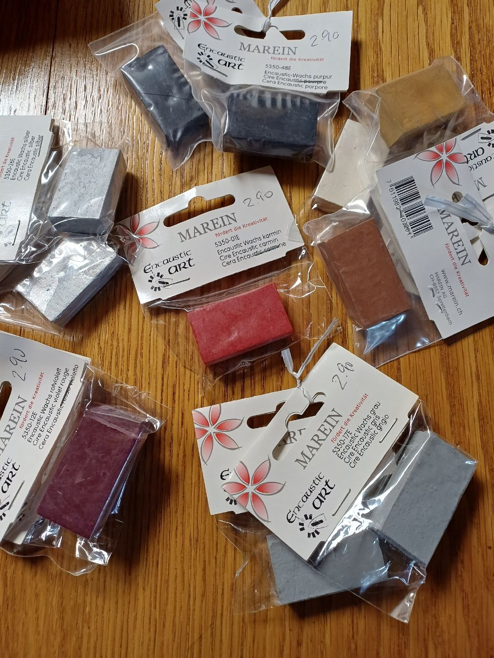 Bastelsets: Bastelmaterial Encaustic & Sternenstaub – Neu (gemäss Beschreibung) aus Gächliwil von lesidees