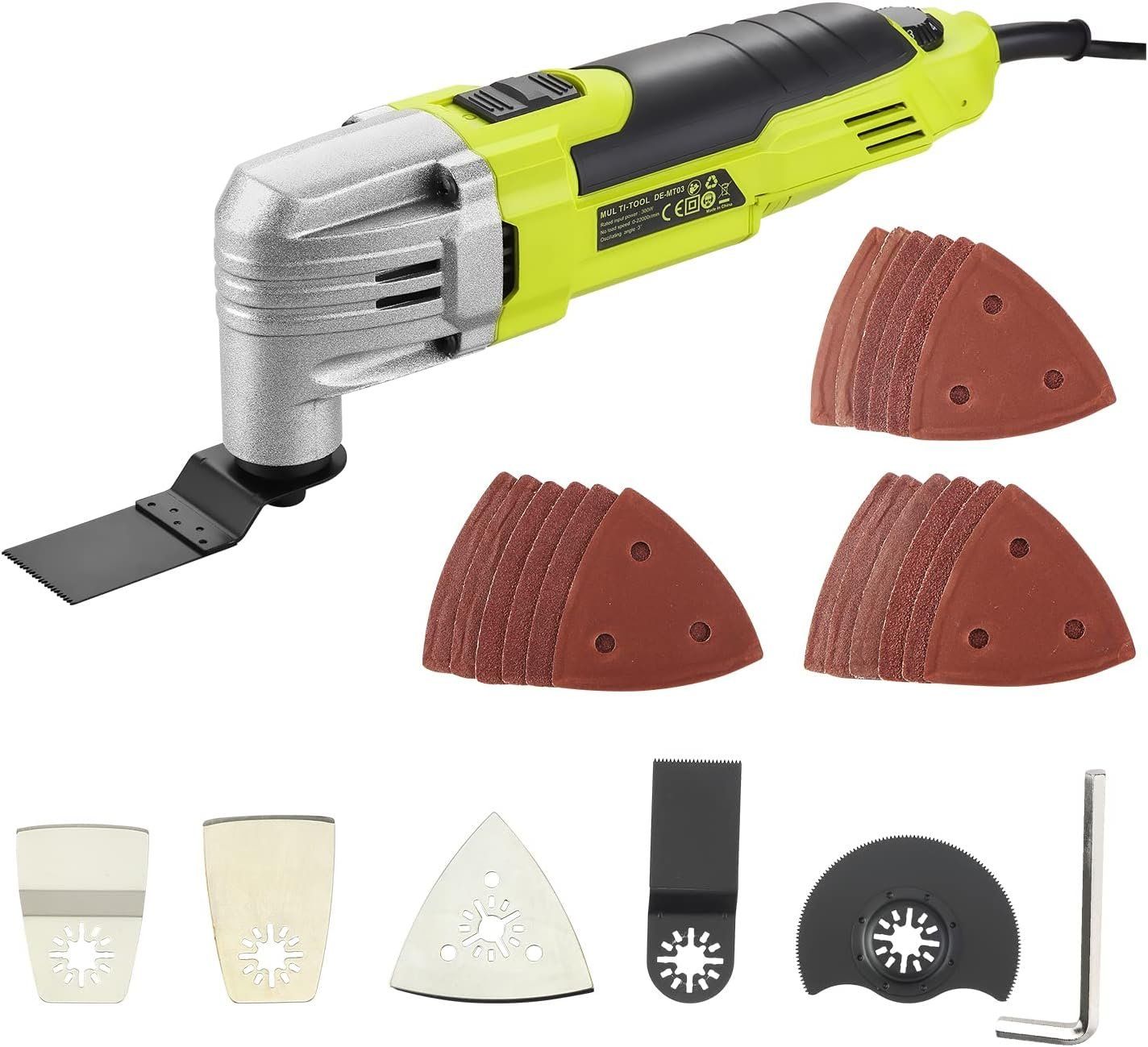 Alle Werkzeuge: Multitool Oszillierendes Werkzeug 6 variable Geschwindigkeit – Neu und originalverpackt aus Hundwil von Stallone5