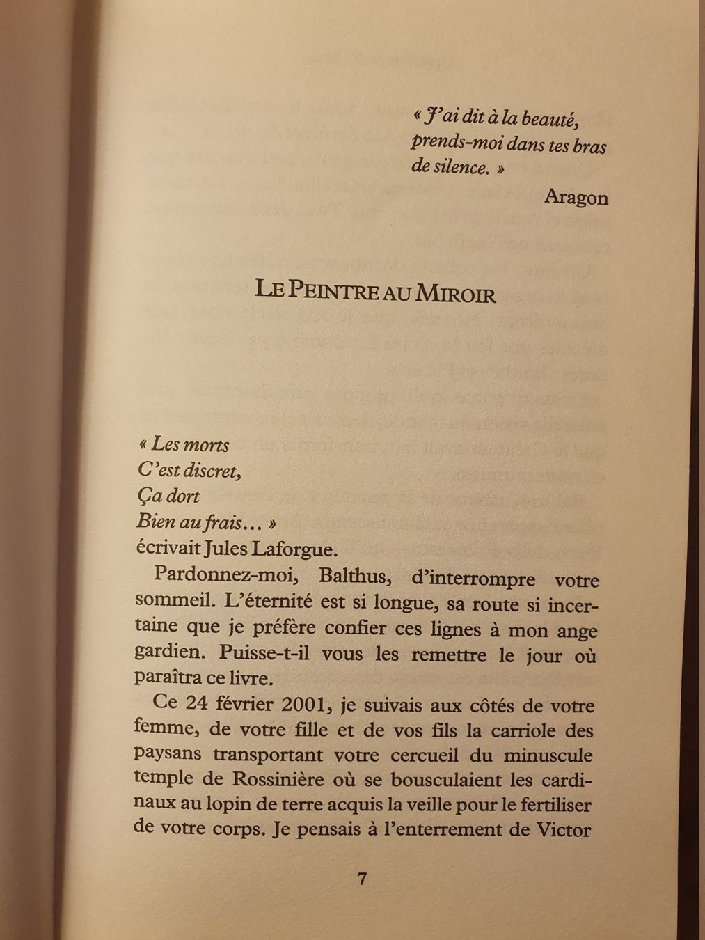 Libri: Memoires de Balthus - Alain Vircondelet – Usato da Zürich venduto da loosebone 3