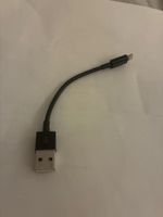 USB auf Lightning Ladekabel schwarz kurz 
