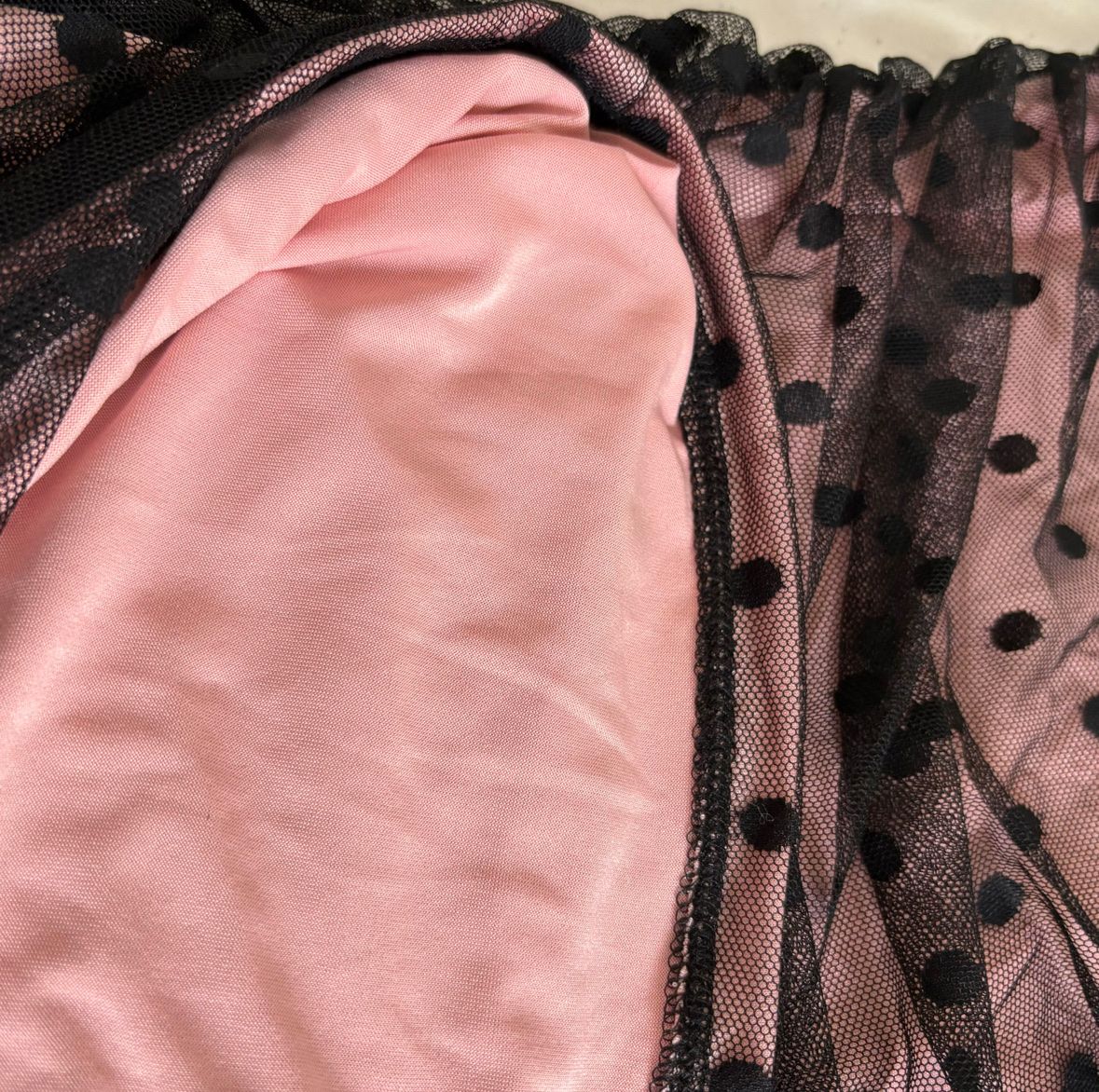 Vestiti: Robe rose à pois noirs XS – Nuovo (secondo la descrizione) da Moudon venduto da TigerrrEye 3
