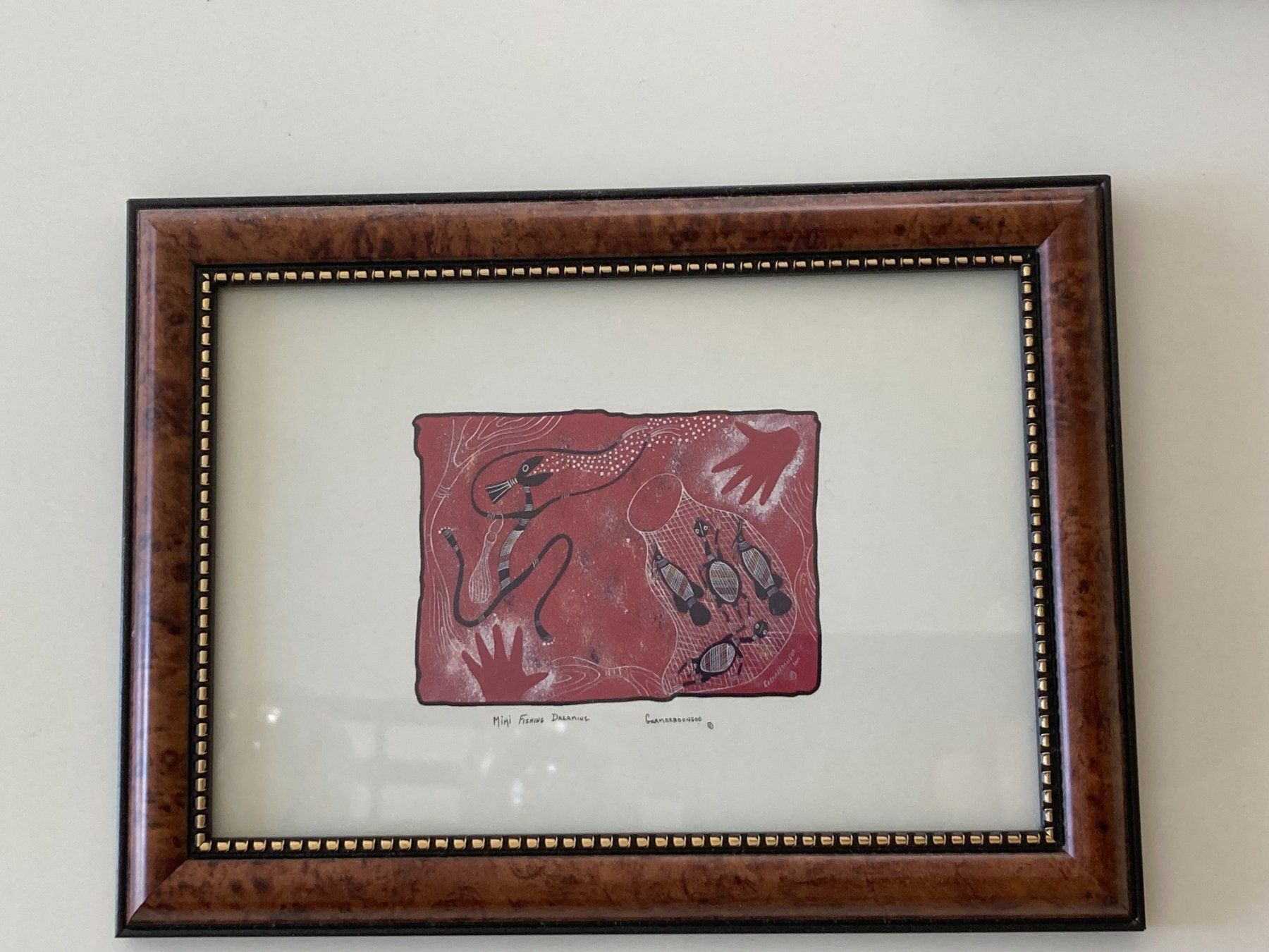 Dipinti: Cadre Batik fishing – Usato da Lausanne venduto da gio_vintage17