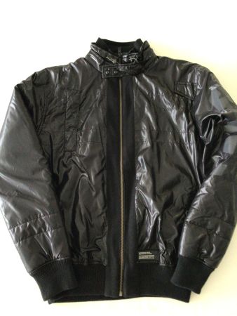 G-STAR RAW 33 ZERO ONE Herren-Jacke glänzend schwarz