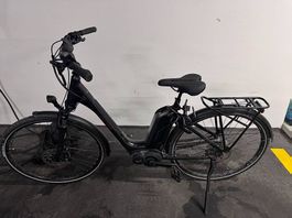 E-bicycle Winora Sinus Tria 10 28 Schwartz Matt, Tief 46