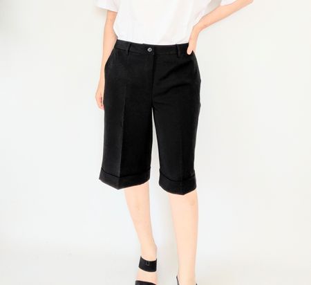 Micha Bermuda Shorts schwarz Grösse 38 95% Polyester