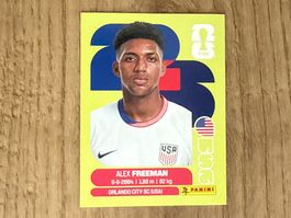 Panini FIFA World Cup 2026 Sticker Alex Freeman USA 6