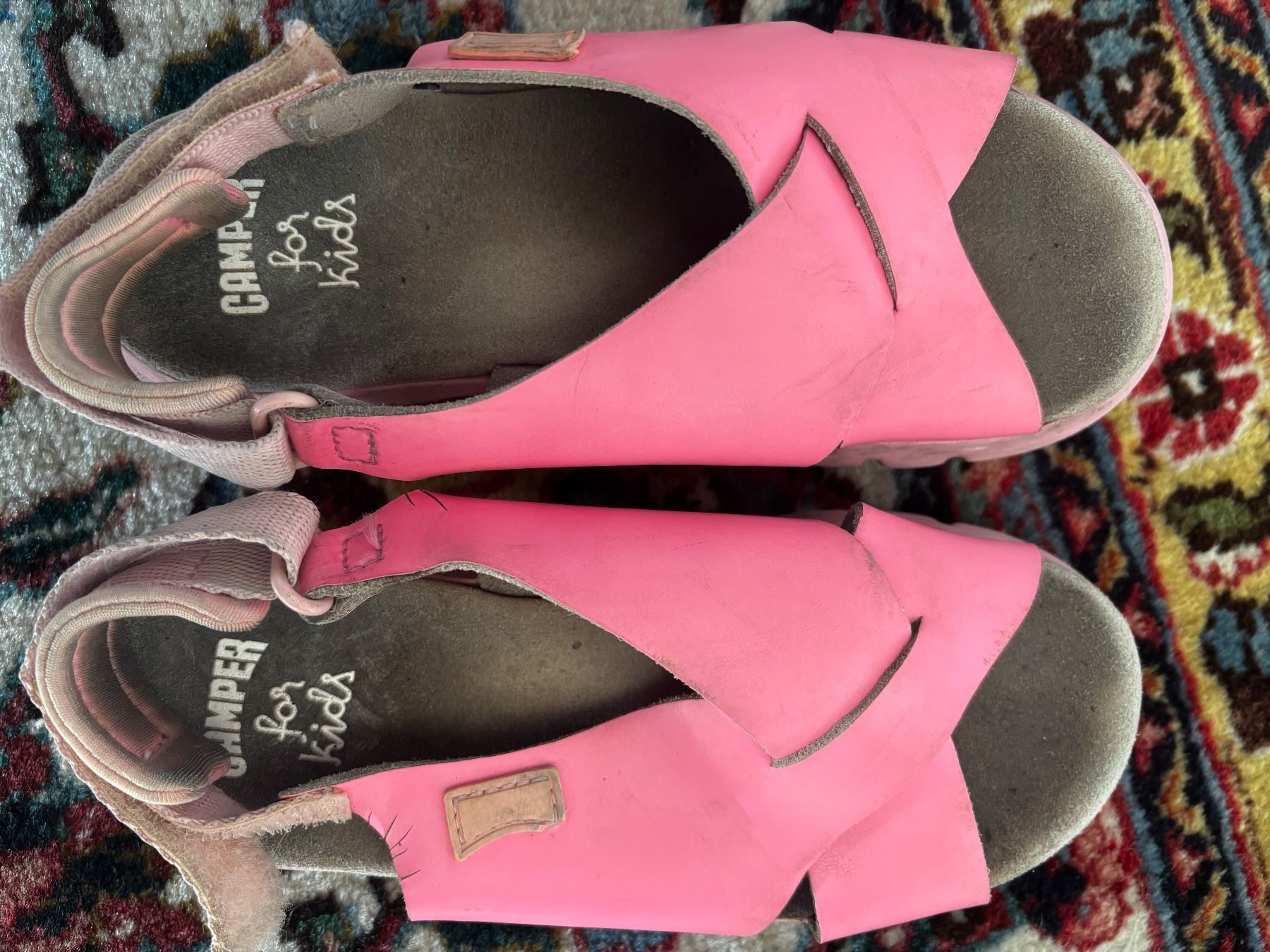 Camper Scarpe per ragazze: Camper Kinder Sandalen, Gr. 30, Pink – Usato da Zürich venduto da CallMeAppetite 4